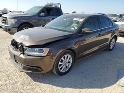 Salvage cars for sale from Copart San Antonio, TX: 2013 Volkswagen Jetta SE