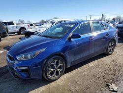 KIA salvage cars for sale: 2021 KIA Forte FE