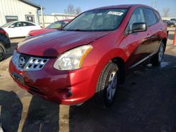 Salvage cars for sale from Copart Pekin, IL: 2012 Nissan Rogue S