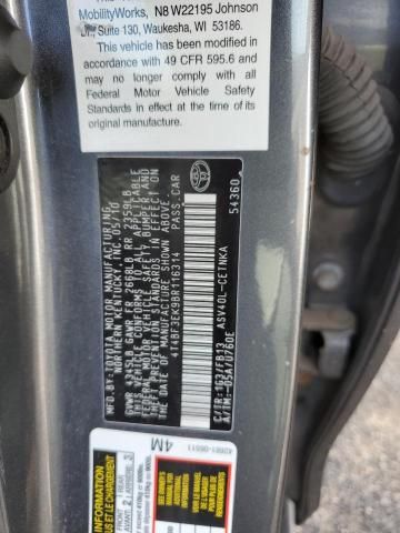 2011 Toyota Camry Base