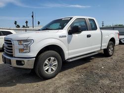 Salvage cars for sale at Mercedes, TX auction: 2016 Ford F150 Super Cab