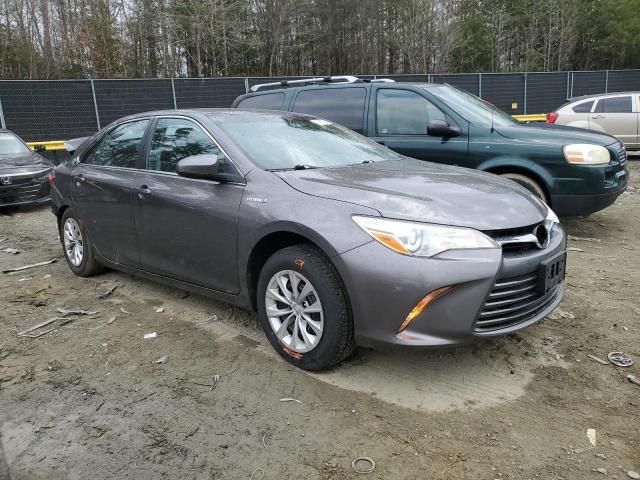 2017 Toyota Camry Hybrid