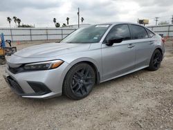 Salvage cars for sale from Copart Mercedes, TX: 2022 Honda Civic Sport