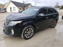 Salvage cars for sale from Copart Northfield, OH: 2015 KIA Sorento SX