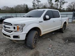 Salvage cars for sale at Augusta, GA auction: 2018 Ford F150 Supercrew