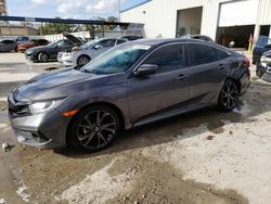 Salvage cars for sale from Copart New Orleans, LA: 2019 Honda Civic Sport