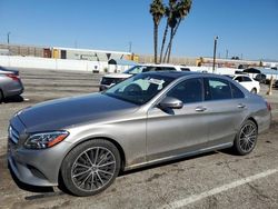 Mercedes-Benz C300 salvage cars for sale: 2019 Mercedes-Benz C300