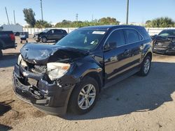 Salvage cars for sale at Miami, FL auction: 2015 Chevrolet Equinox LS