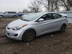 Salvage cars for sale from Copart London, ON: 2012 Hyundai Elantra GLS