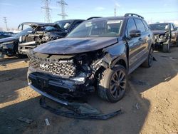 KIA Sorento salvage cars for sale: 2022 KIA Sorento EX