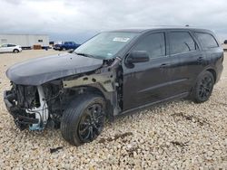 Salvage cars for sale at Temple, TX auction: 2020 Dodge Durango SXT
