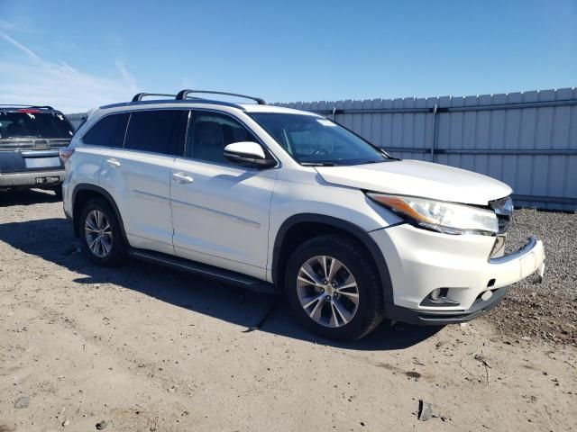 2015 Toyota Highlander XLE