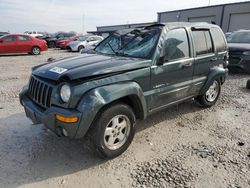 Salvage cars for sale at Wayland, MI auction: 2002 Jeep Liberty Limited