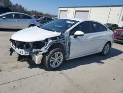 Chevrolet Cruze LT salvage cars for sale: 2019 Chevrolet Cruze LT