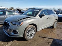 Salvage cars for sale at Hillsborough, NJ auction: 2021 Audi Q3 Premium 40