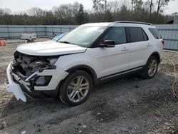 Salvage cars for sale from Copart Augusta, GA: 2016 Ford Explorer XLT