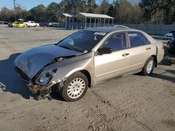 Salvage cars for sale at Savannah, GA auction: 2007 Honda Accord Value
