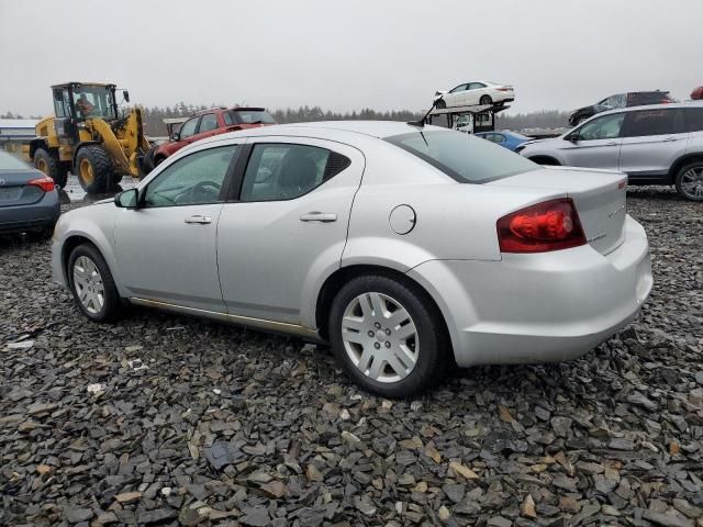 2012 Dodge Avenger SE