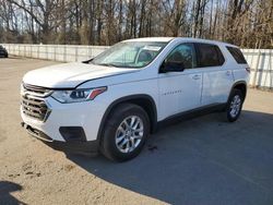 Salvage cars for sale from Copart Glassboro, NJ: 2019 Chevrolet Traverse LS