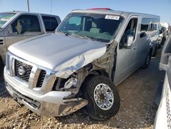 Salvage cars for sale at Grand Prairie, TX auction: 2013 Nissan NV 3500 S