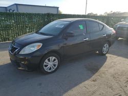 Salvage cars for sale at Orlando, FL auction: 2012 Nissan Versa S