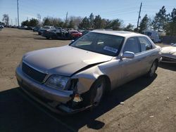 Salvage cars for sale at Denver, CO auction: 1998 Lexus LS 400