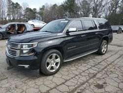 Chevrolet Suburban salvage cars for sale: 2016 Chevrolet Suburban C1500 LTZ