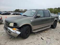 Salvage cars for sale at Houston, TX auction: 2001 Ford F150 Supercrew