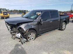 Salvage cars for sale from Copart Dunn, NC: 2017 Ford F150 Supercrew