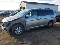 Vehiculos salvage en venta de Copart Portland, MI: 2010 Honda Odyssey EXL