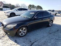 Salvage cars for sale at Loganville, GA auction: 2008 BMW 528 I