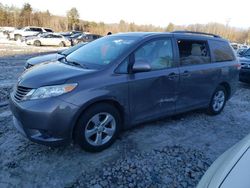 Toyota Sienna le Vehiculos salvage en venta: 2013 Toyota Sienna LE