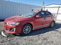 Salvage cars for sale from Copart Albany, NY: 2016 Mitsubishi Lancer ES