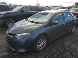 Salvage cars for sale at Eugene, OR auction: 2016 Toyota Corolla ECO