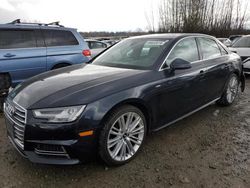 Audi A4 salvage cars for sale: 2018 Audi A4 Premium Plus