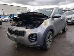 KIA salvage cars for sale: 2017 KIA Sportage EX