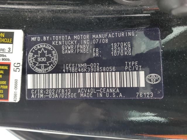 2009 Toyota Camry Base