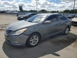 Salvage cars for sale at Miami, FL auction: 2013 Hyundai Sonata GLS