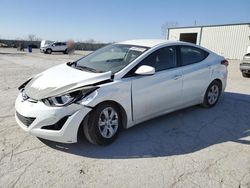 Carros salvage a la venta en subasta: 2016 Hyundai Elantra SE