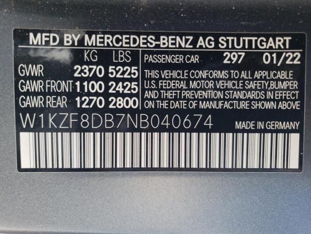 2022 Mercedes-Benz E 350
