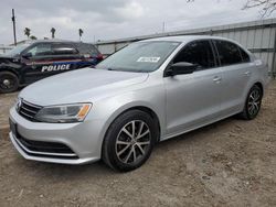 Salvage cars for sale at Mercedes, TX auction: 2016 Volkswagen Jetta SE