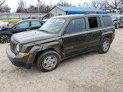 Salvage cars for sale from Copart Wichita, KS: 2015 Jeep Patriot Sport