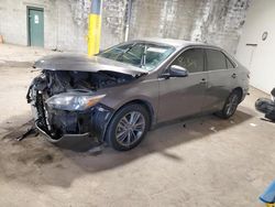 Salvage cars for sale from Copart Chalfont, PA: 2017 Toyota Camry LE