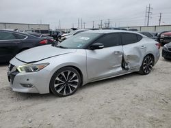 Salvage cars for sale from Copart Haslet, TX: 2016 Nissan Maxima 3.5S