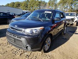 Salvage cars for sale from Copart Seaford, DE: 2015 KIA Soul +