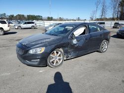 Salvage cars for sale at Dunn, NC auction: 2016 Volvo S60 Premier