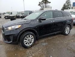 Salvage cars for sale from Copart Woodhaven, MI: 2020 KIA Sorento L