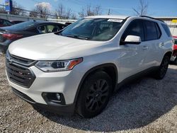 Chevrolet Traverse salvage cars for sale: 2020 Chevrolet Traverse RS