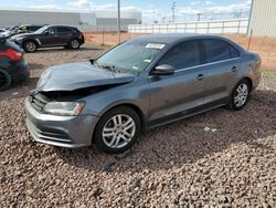 Salvage cars for sale from Copart Phoenix, AZ: 2017 Volkswagen Jetta S
