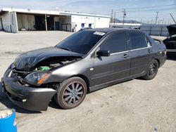 Salvage cars for sale at Sun Valley, CA auction: 2004 Mitsubishi Lancer OZ Rally